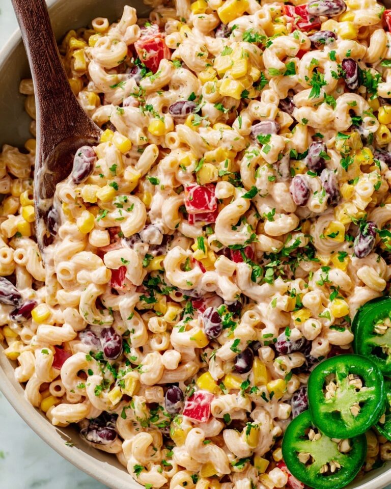 Mexican Macaroni Salad Recipe