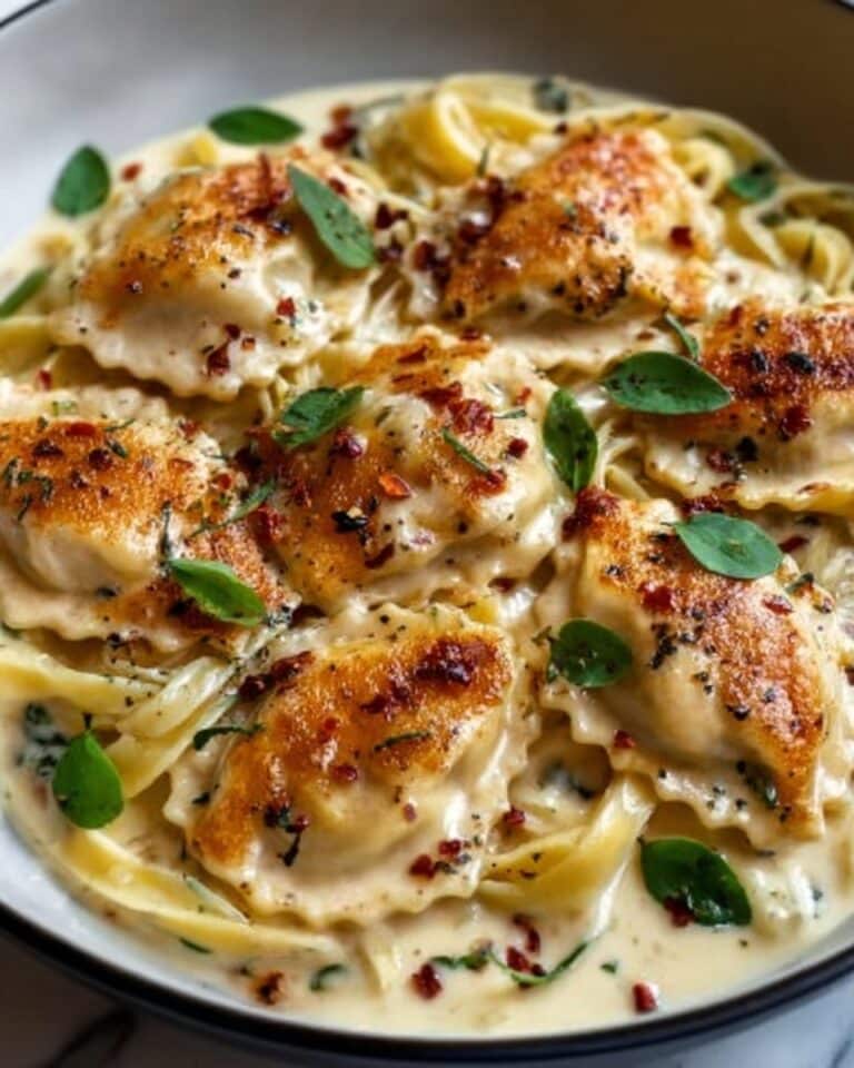 Creamy Italian Chicken Pasta Recipe