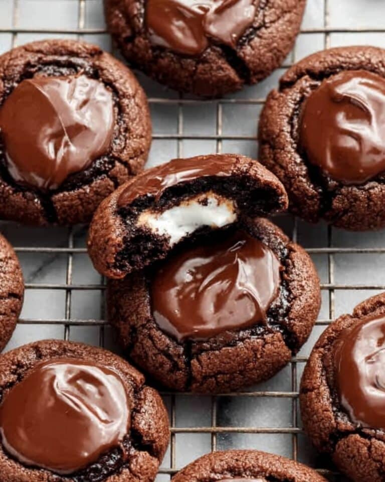 Marshmallow Hot Cocoa Surprise Cookies Recipe