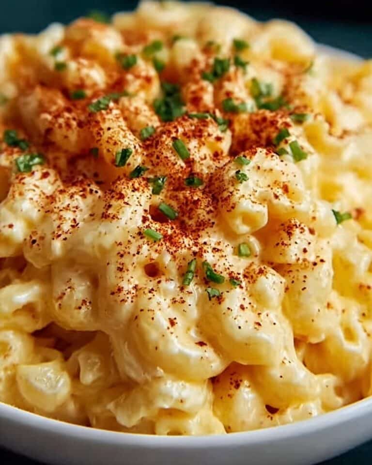 Deviled Egg Macaroni Salad Recipe