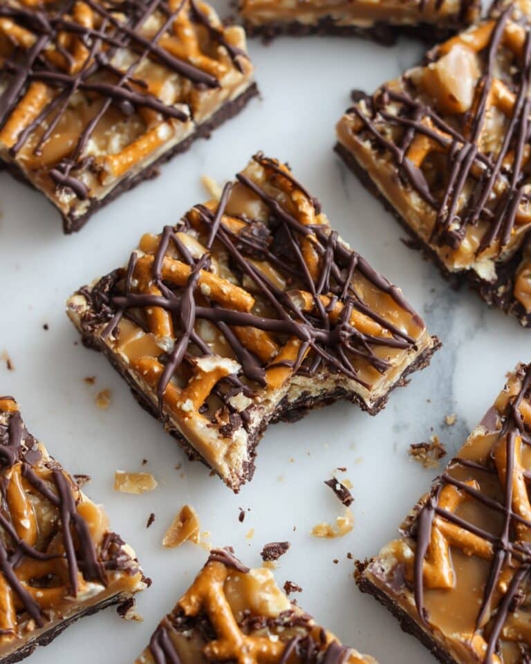 Salted Caramel Pretzel Bark Recipe