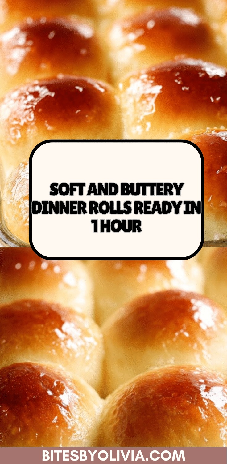 1-Hour Soft and Buttery Dinner Rolls – Quick & Fluffy Bread