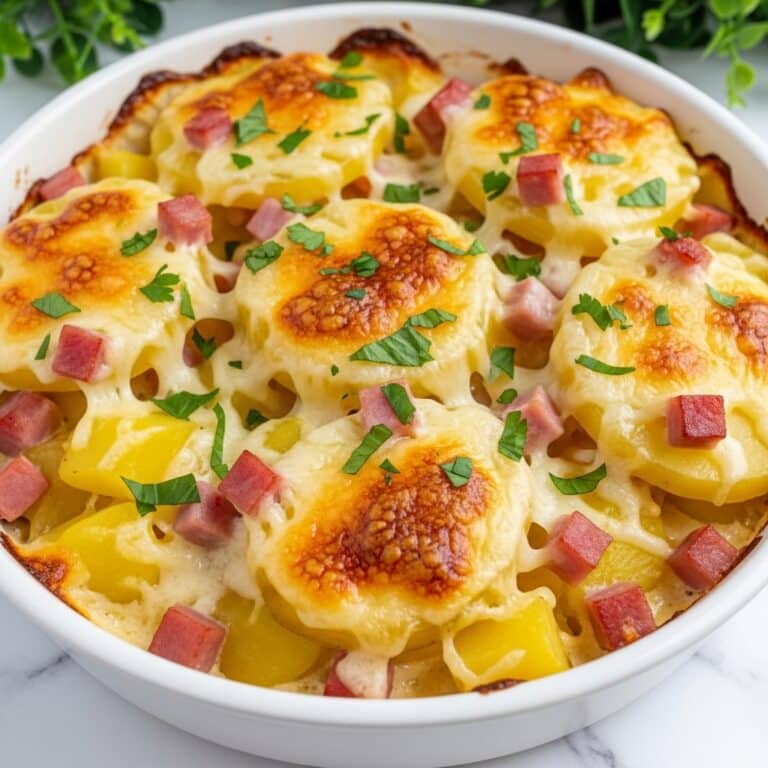 Ham and Potato Au Gratin Recipe