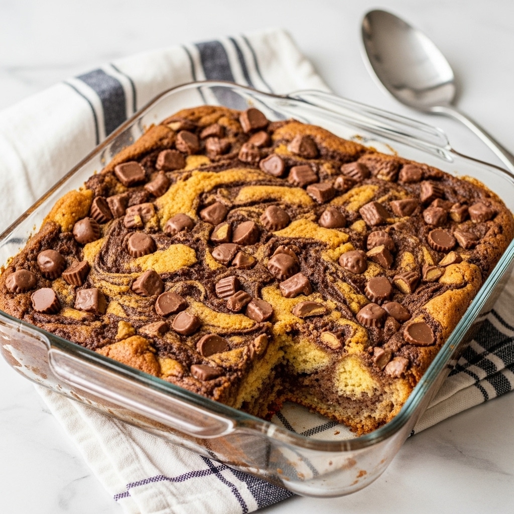 Peanut Butter Cup Dump Cake Recipe