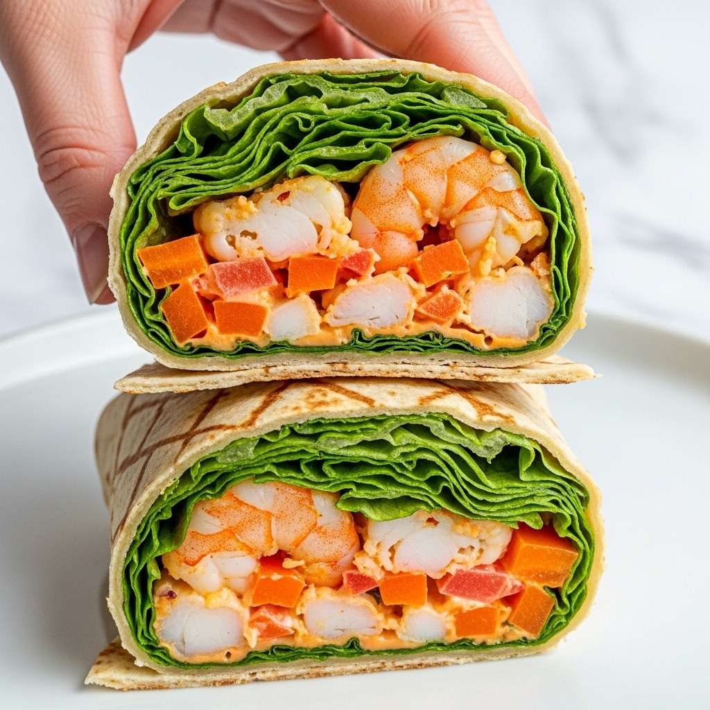 Grilled Shrimp Caesar Wraps Recipe