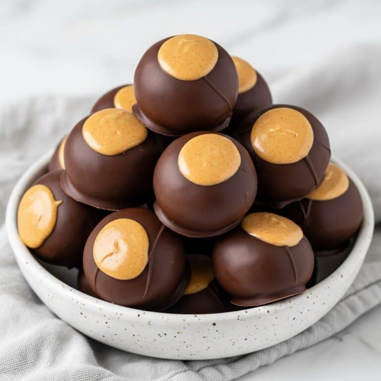 Classic Buckeyes: Peanut Butter and Chocolate Candies Recipe
