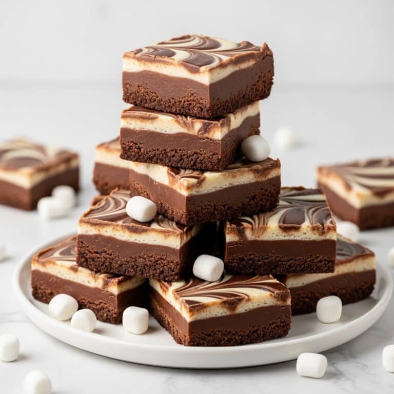 Marshmallow Swirl Fudge Recipe