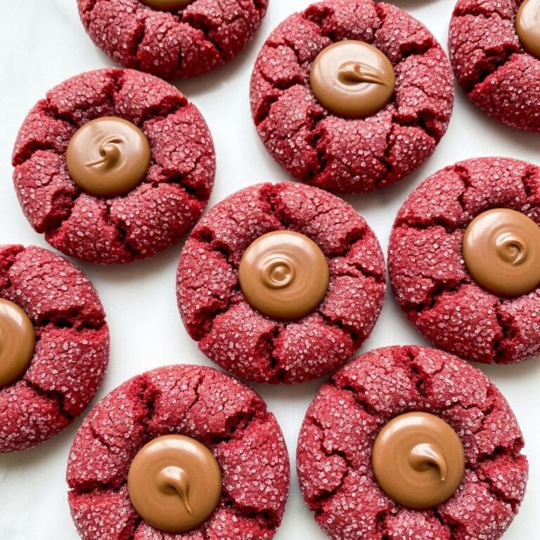 Hershey’s Red Velvet Blossoms Cookies Recipe