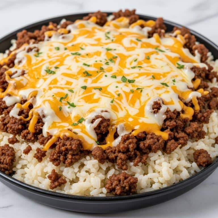 Beefy Garlic Butter Bowl Recipe