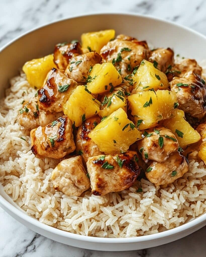 Pineapple Chicken and Rice Recipe