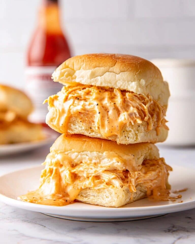 Buffalo Chicken Sliders Recipe