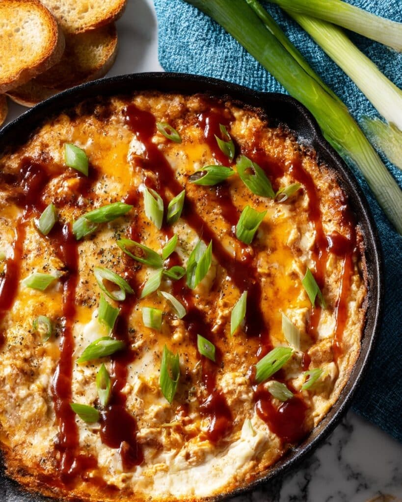 Smokey BBQ Chicken Dip Recipe