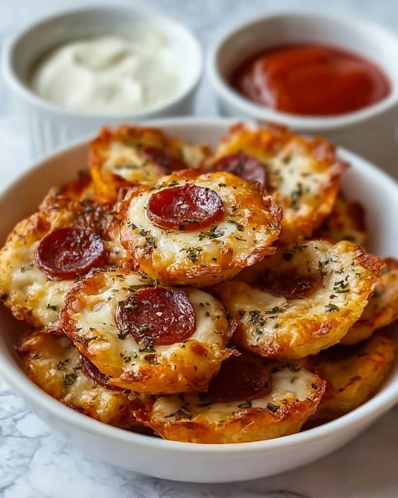Crispy Pizza Chips Recipe