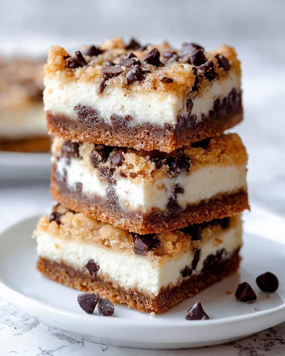 Cookie Dough Cheesecake Bars Recipe