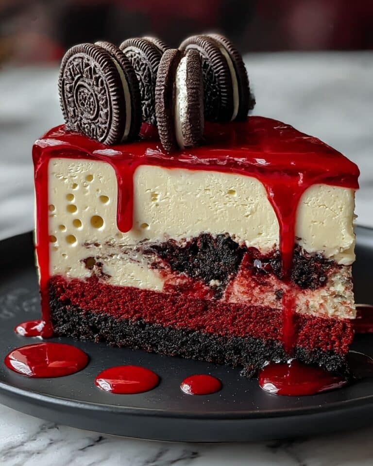 Red Velvet Oreo Cheesecake Recipe
