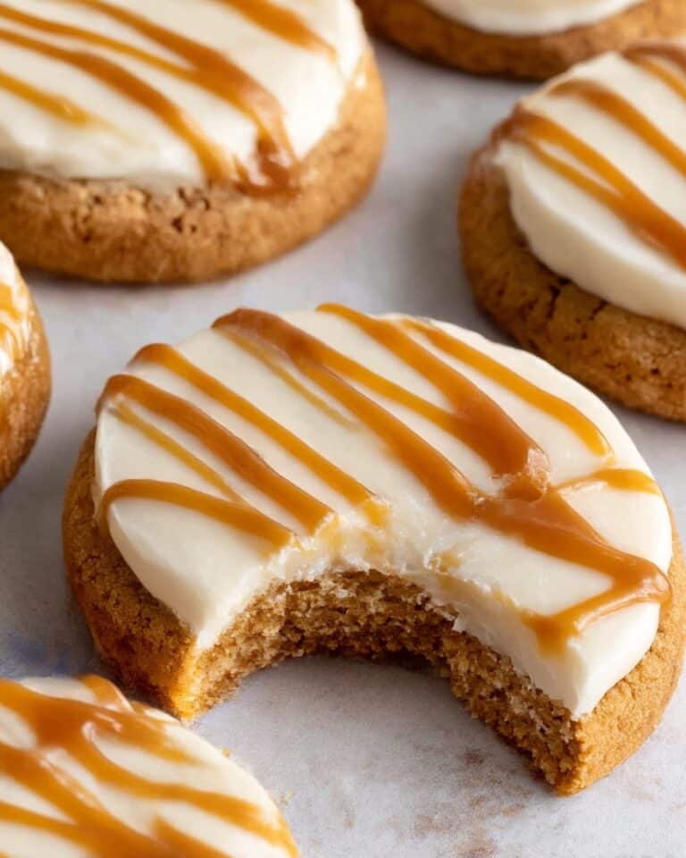 Cheesecake Caramel Cookies Recipe