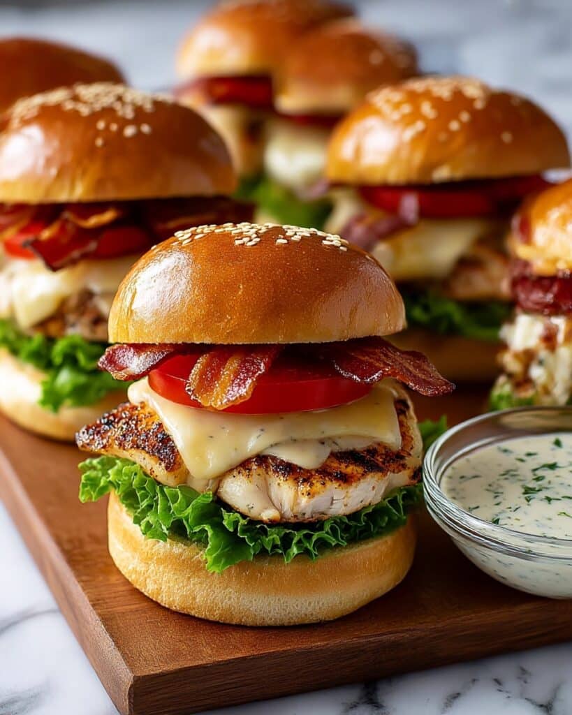 Honey Mustard Chicken Sliders Recipe