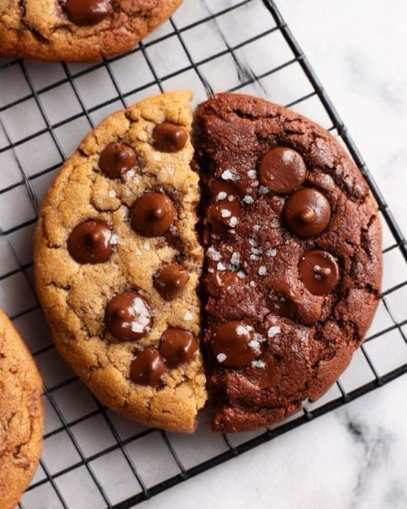 Thick And Fudgy Brookie Cookies Recipe