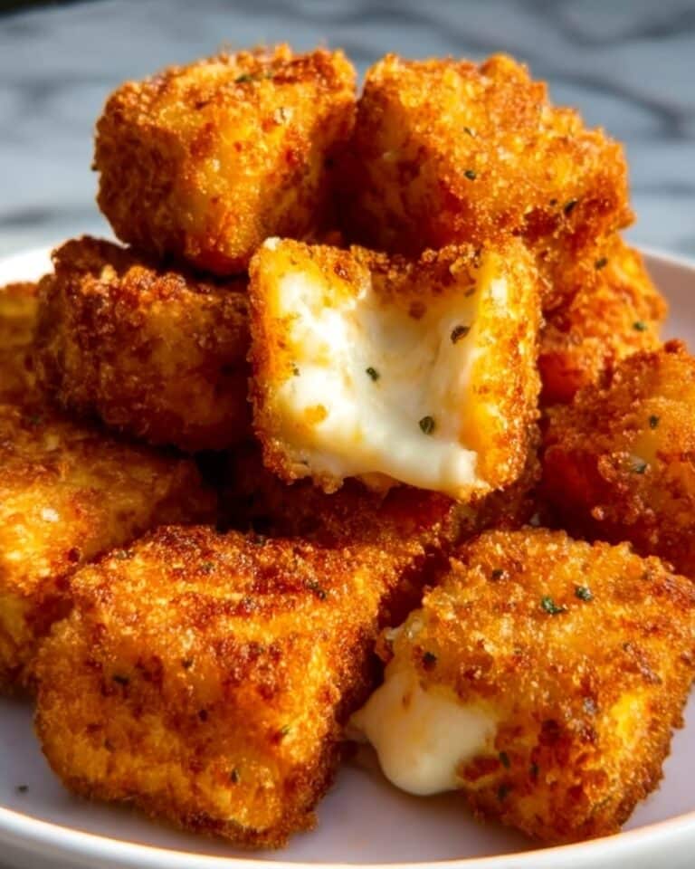 Easy Fried Cheese Bites Recipe