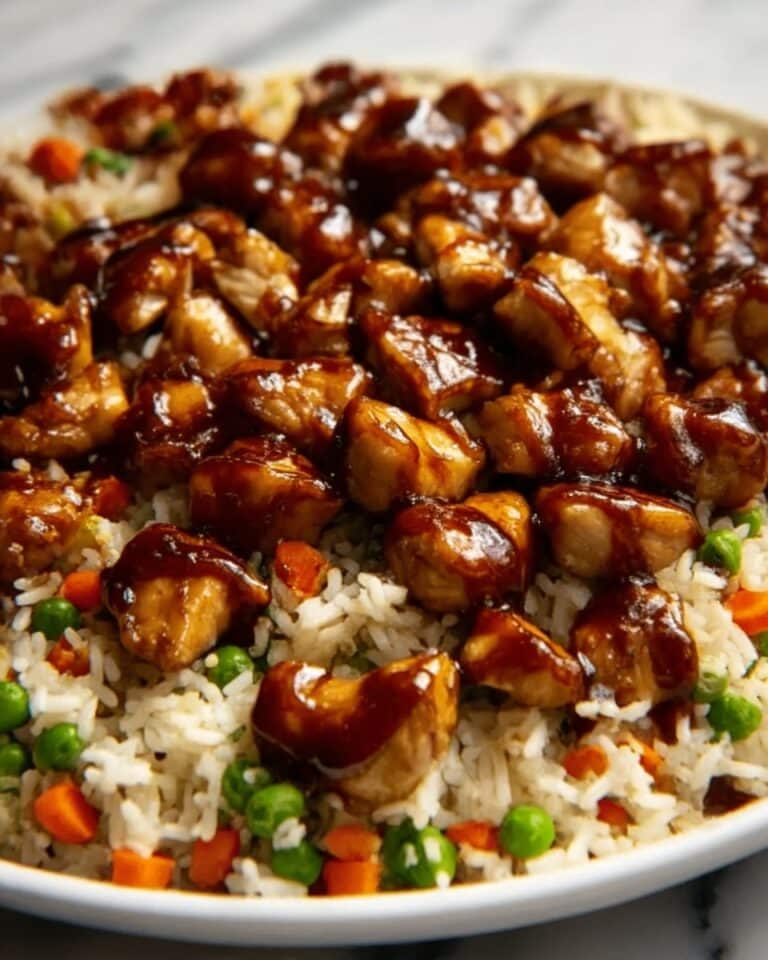 One-Pan Bold Honey BBQ Chicken Rice Recipe