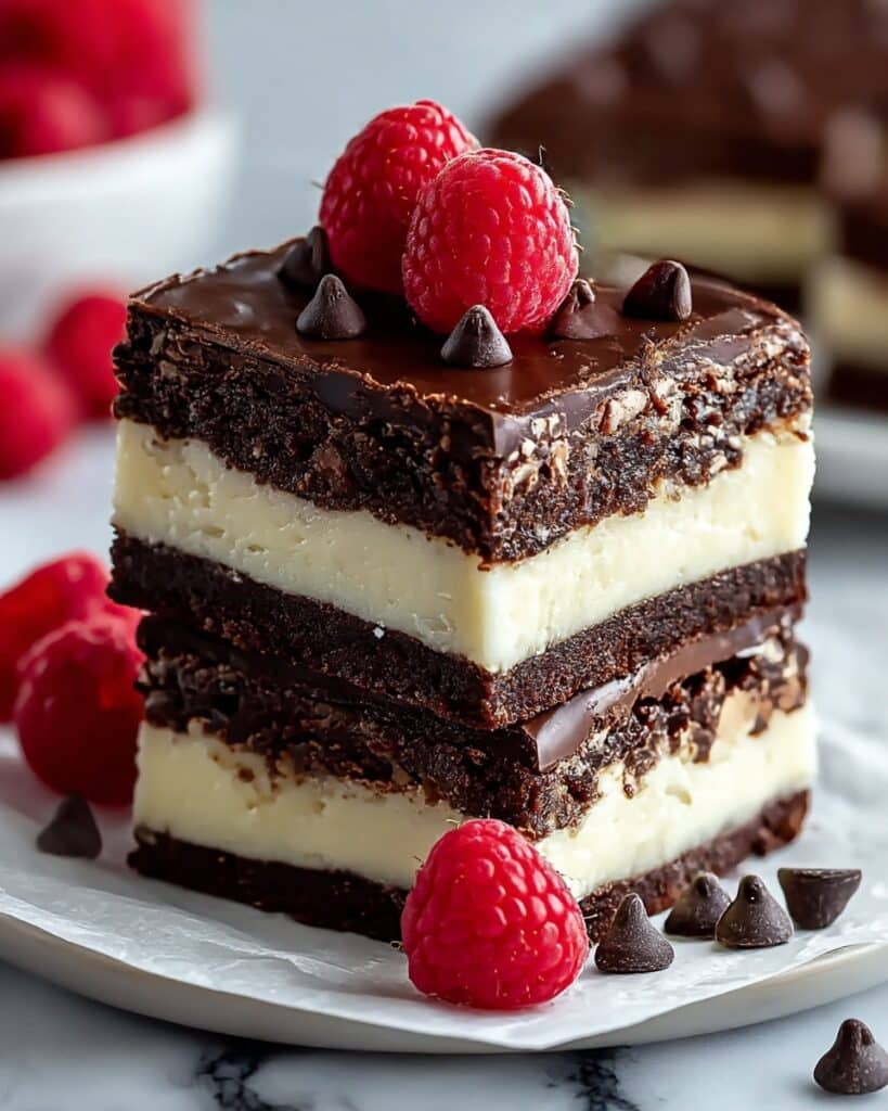 Irresistible Cheesecake Brownies Recipe