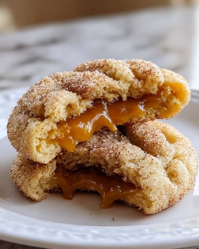 Warm Brown Sugar Cinnamon Caramel Cookies Recipe
