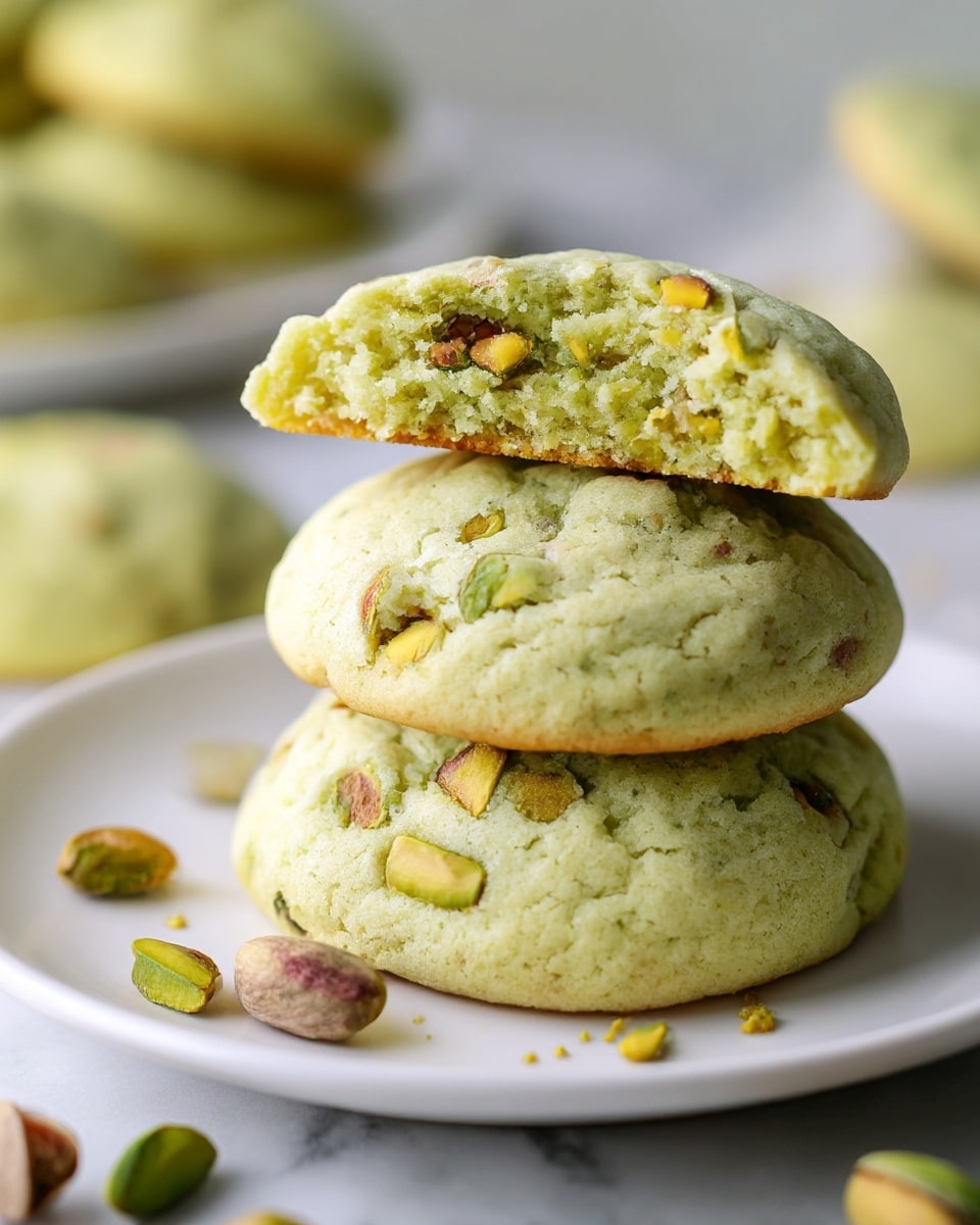 Soft and Chewy Pistachio Pudding Cookies Recipe