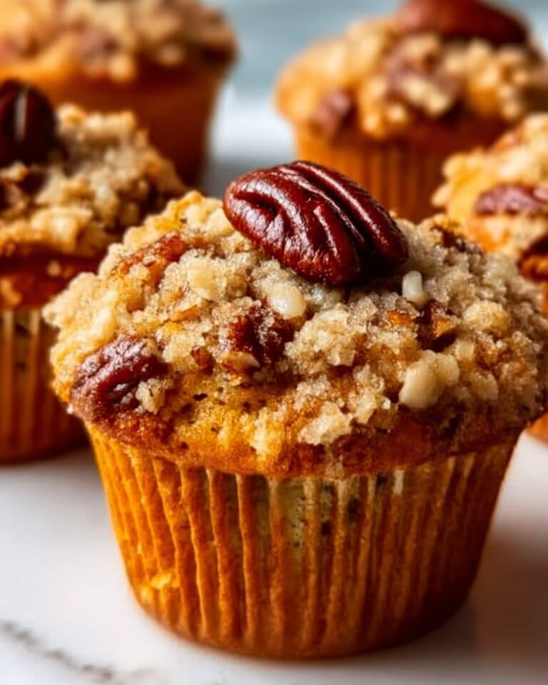 Pecan Pie Brown Sugar Muffins Recipe