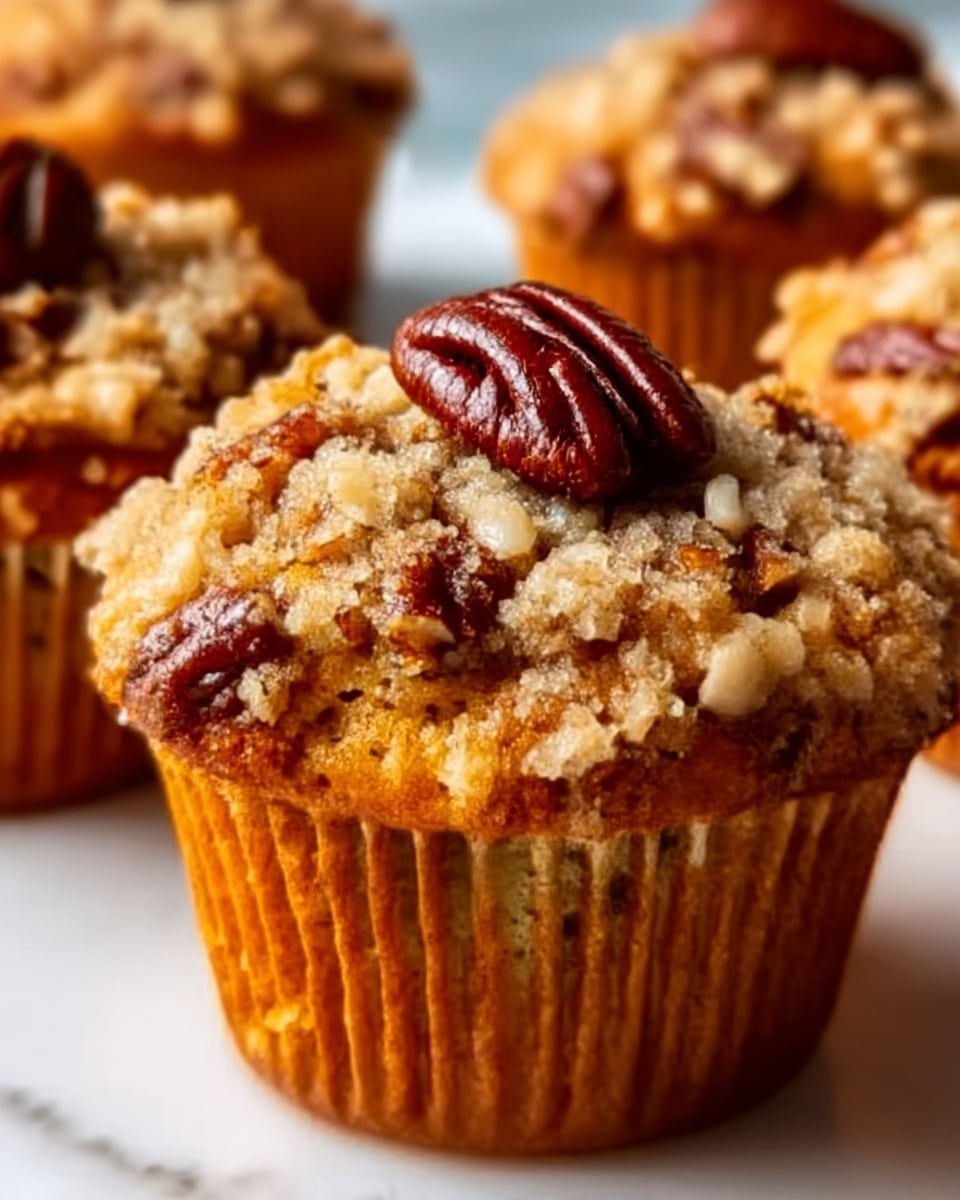 Pecan Pie Brown Sugar Muffins Recipe
