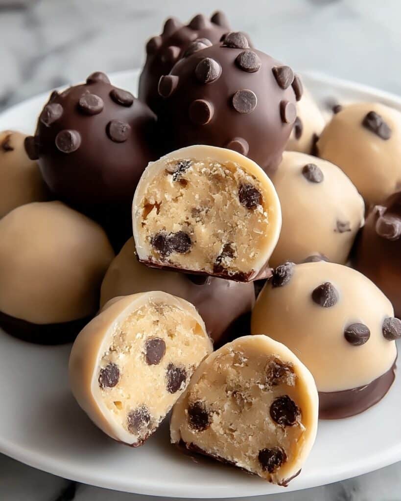 Indulgent No-Bake Cookie Dough Bites Recipe