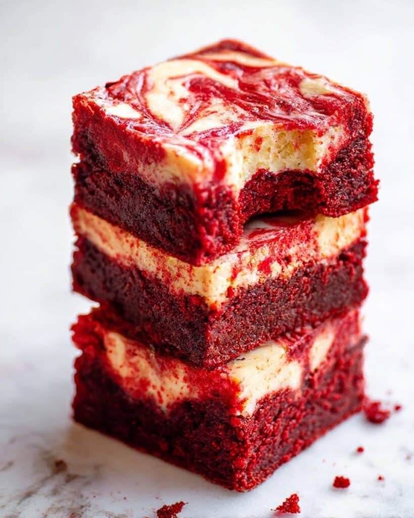 Red Velvet Cheesecake Brownies Recipe