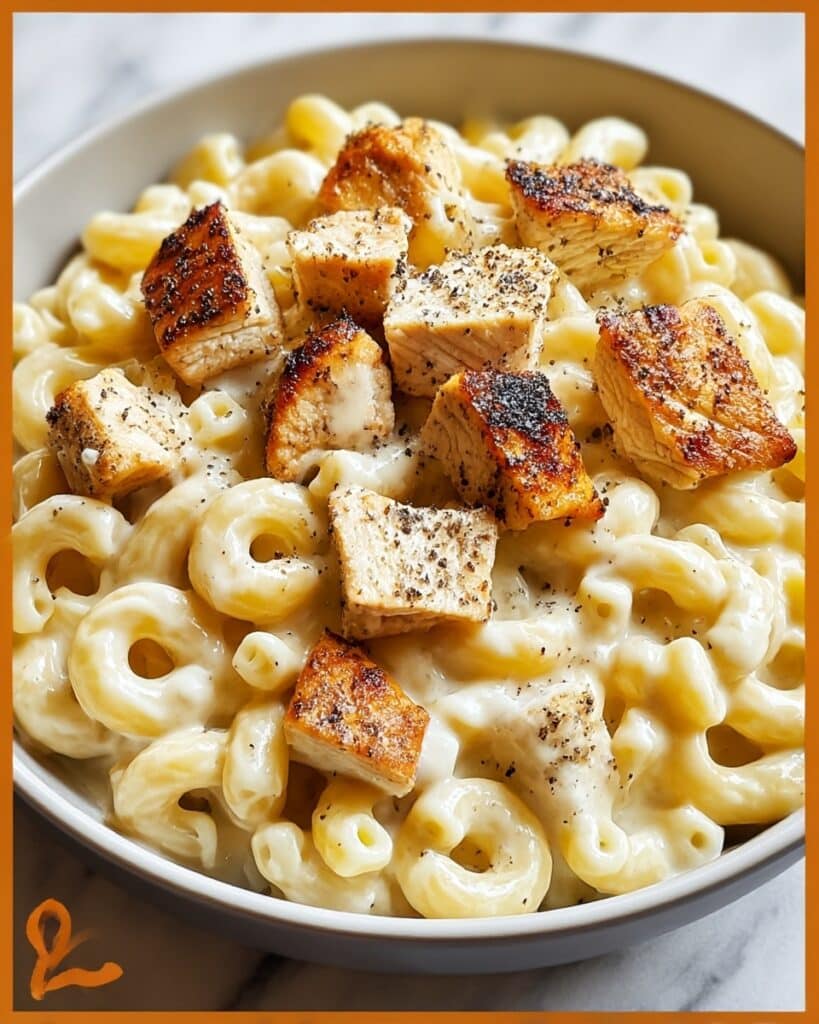 Creamy Honey Pepper Chicken Mac and Cheese Recipe