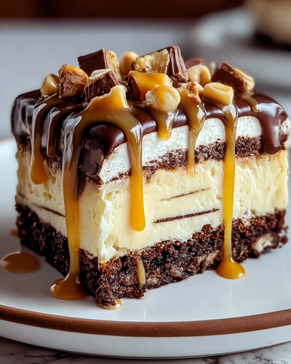 Decadent Chocolate Caramel Toffee Cake Recipe