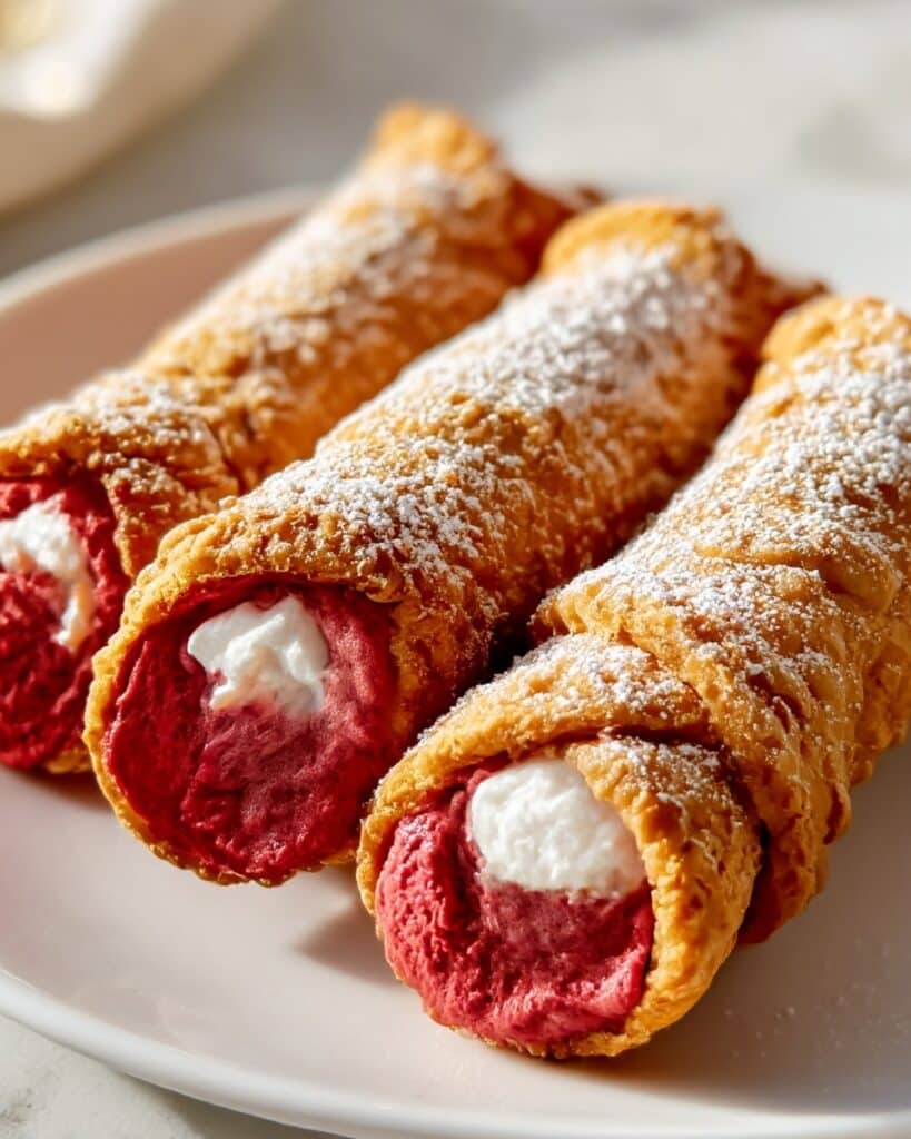 Red Velvet Cannoli Recipe