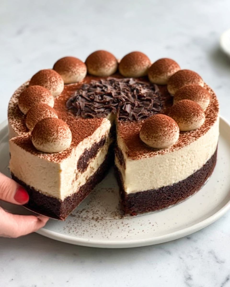 Decadent Italian Tiramisu Cheesecake Recipe