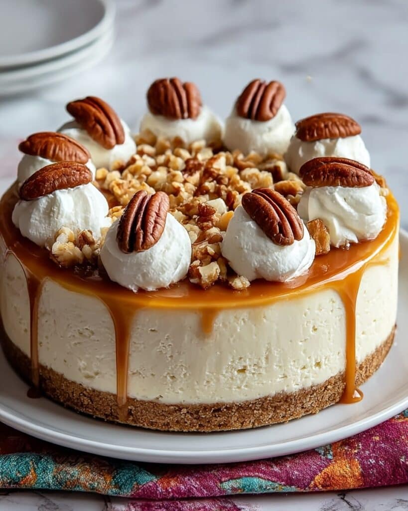 Browned Butter Pecan Cheesecake Recipe