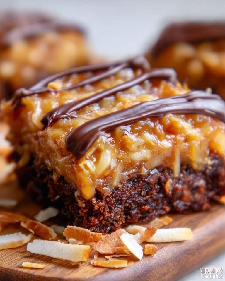 Easy Samoa Brownies Recipe